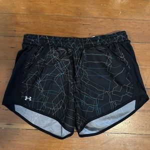 Under Armour Lined Running Shorts sz S/M